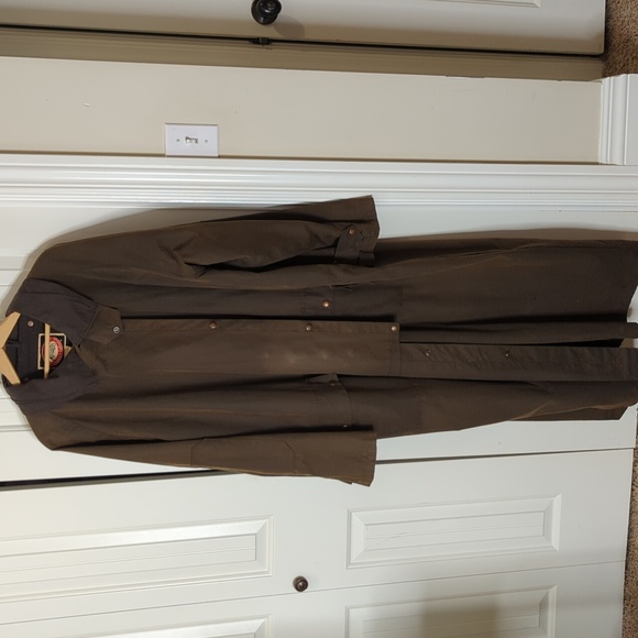 Australian Outback Collection XXL Original Australian Drover Coat Duster *FLAW* - Picture 4 of 9